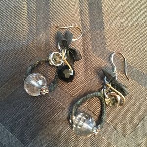 Brazilian costume jewerly - drop earrings